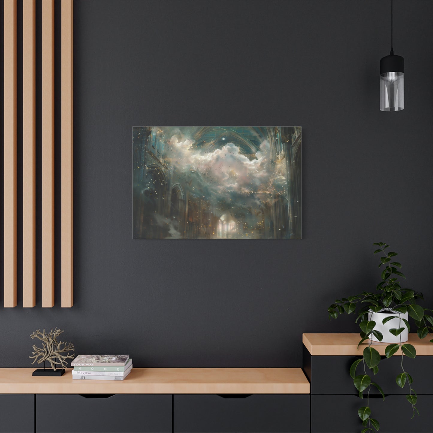 Sacred Hall Canvas Print