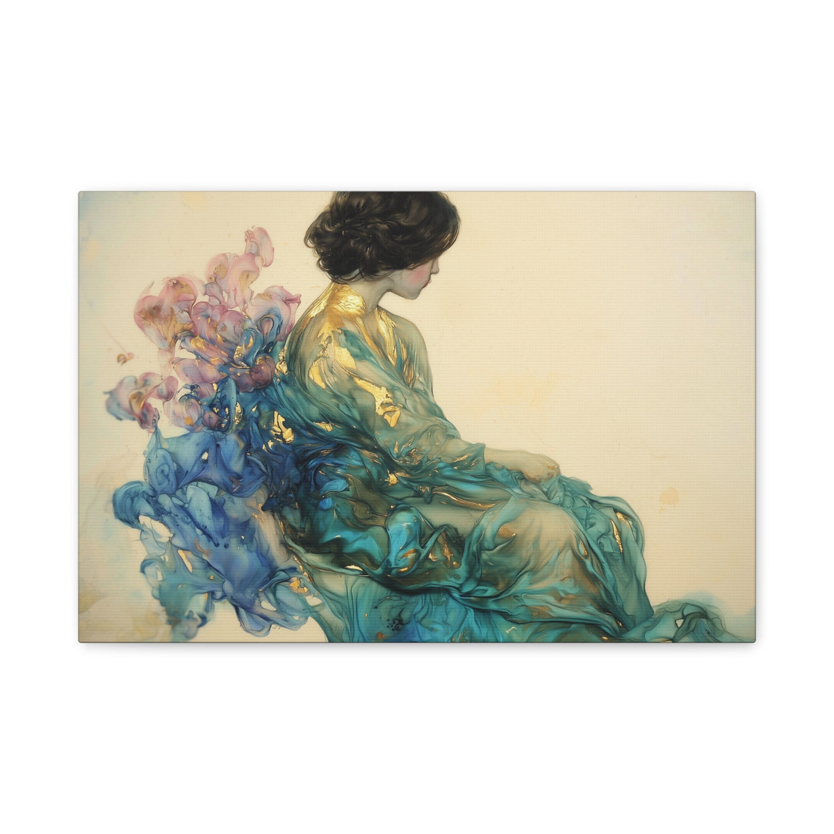 Silent Beauty Canvas Print