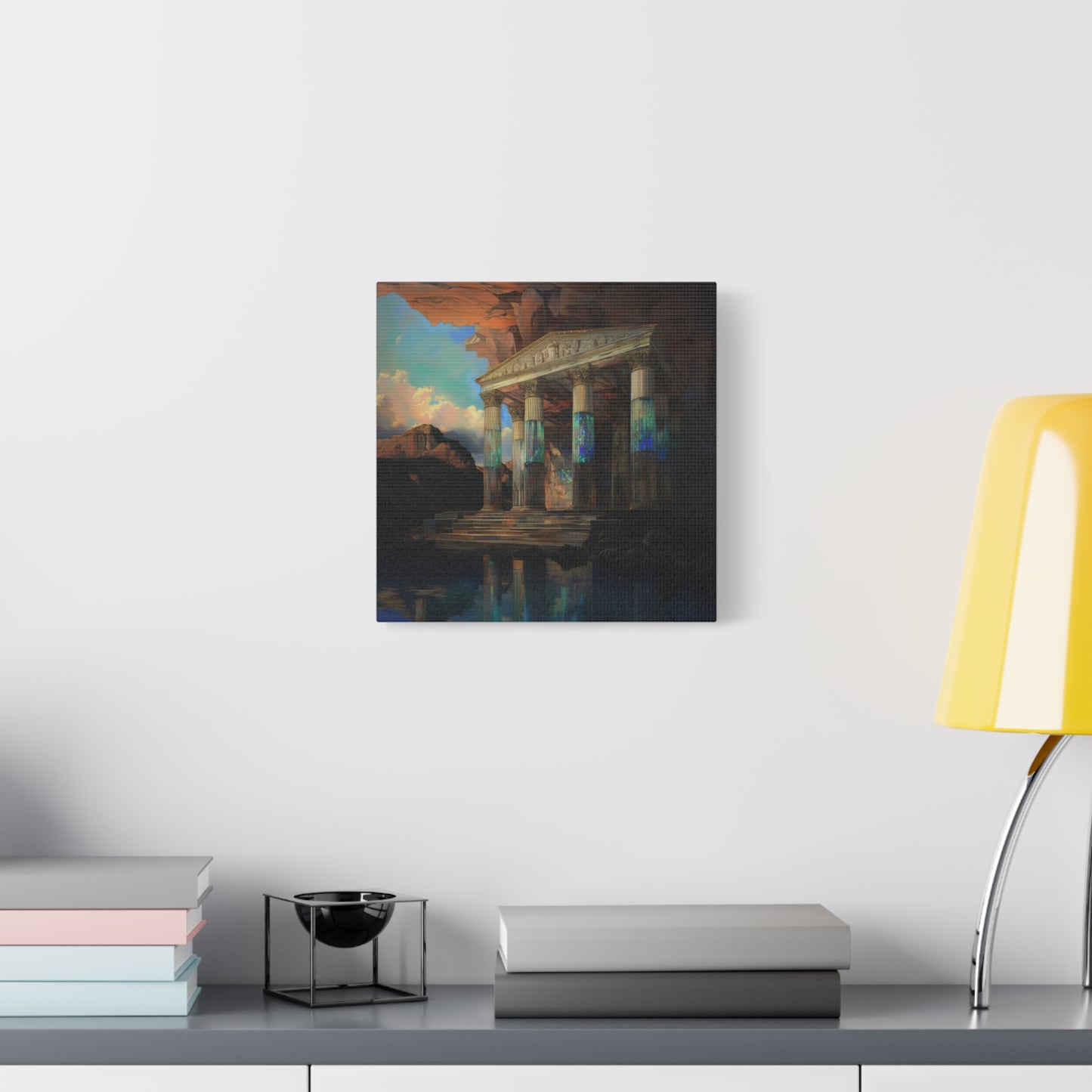 The Dreaming Temple Canvas Print