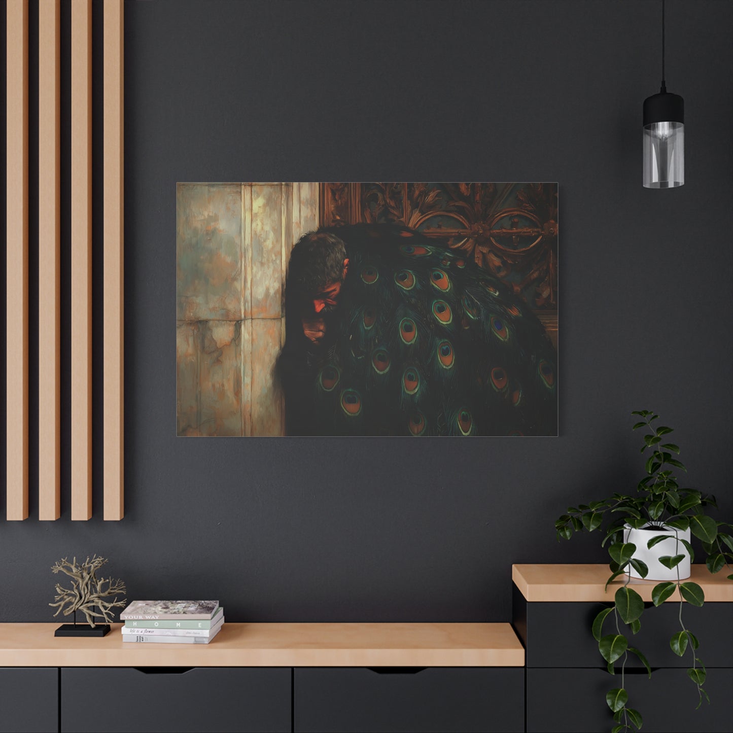 Feathered Solace Canvas Print