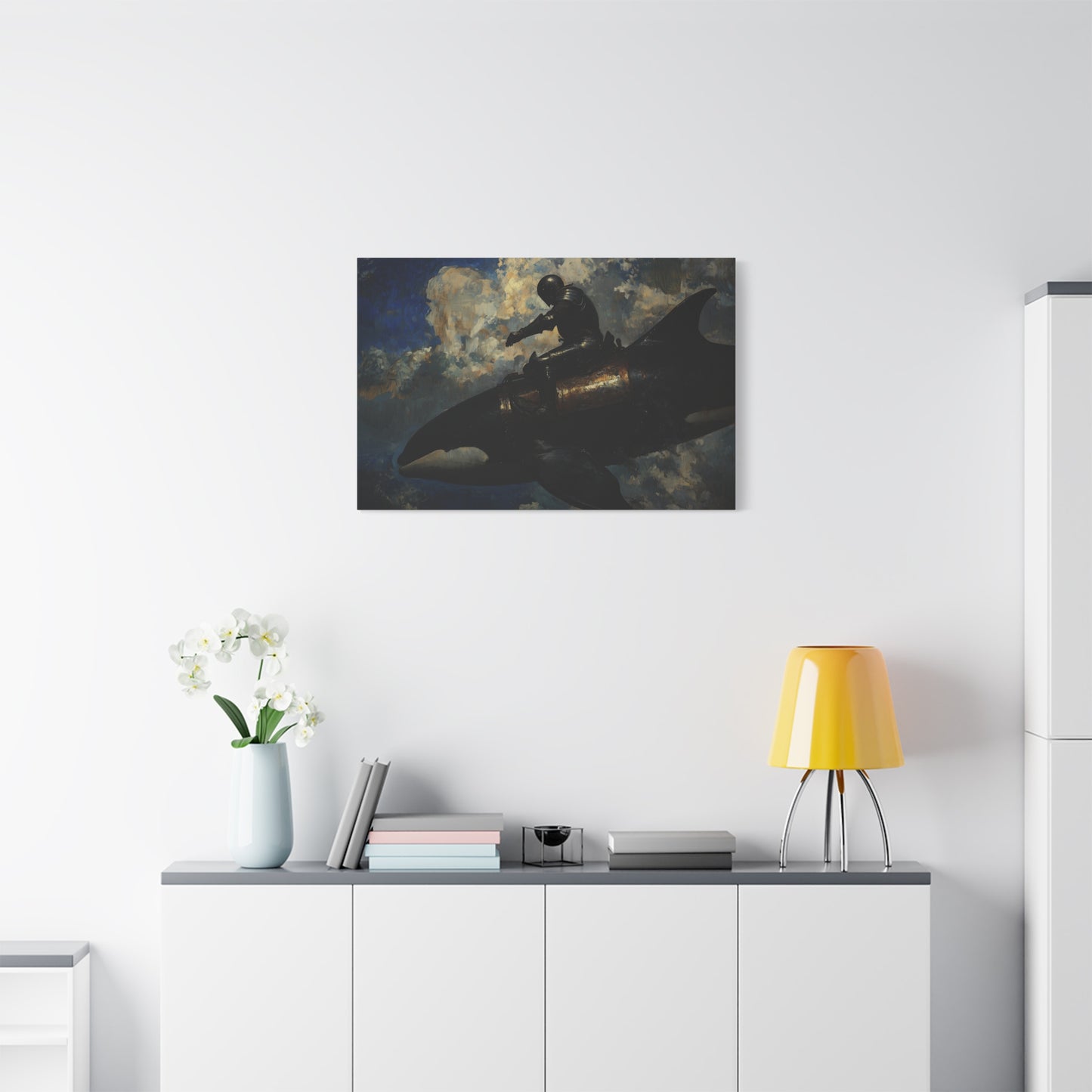 The Skyward Quest Canvas Print