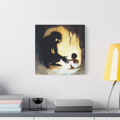 The Lurking Abyss Canvas Print