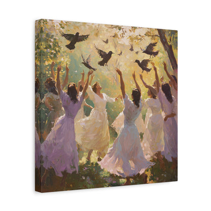 Joyful Chorus Canvas Print