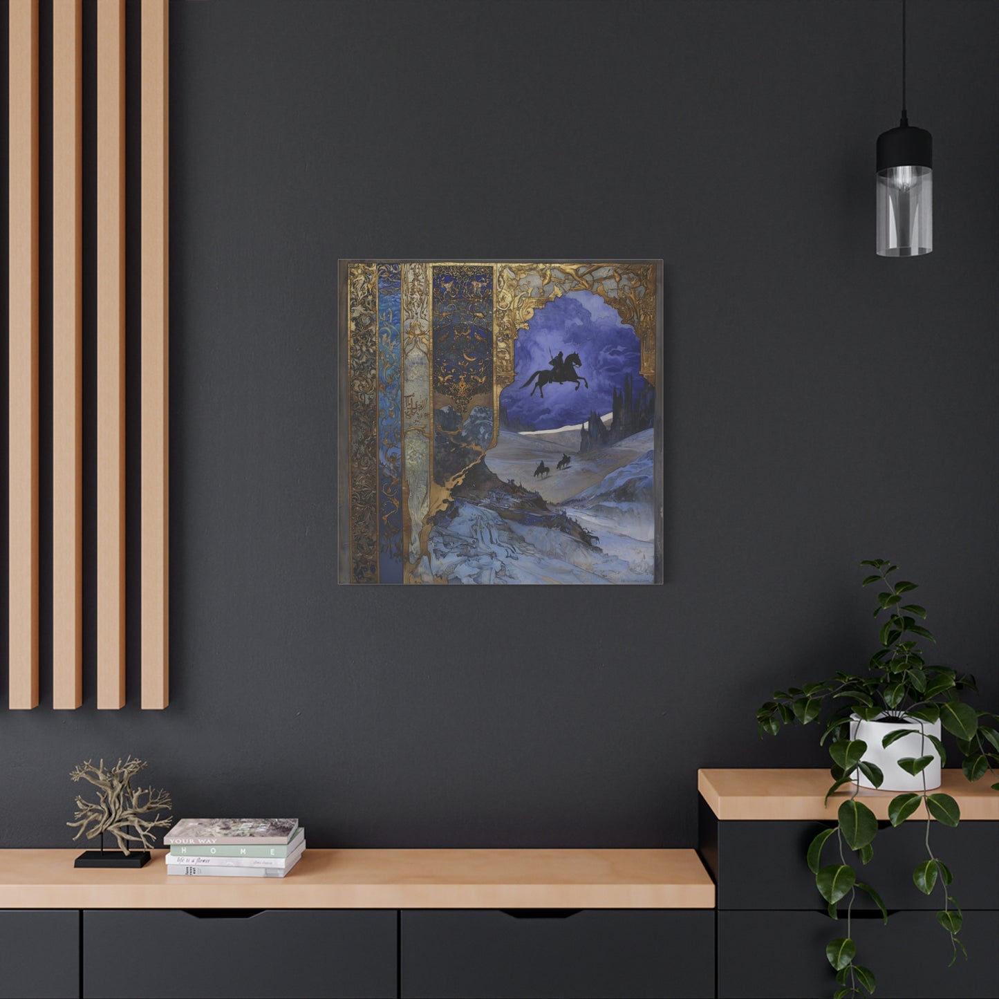 Midnight's Passage Canvas Print