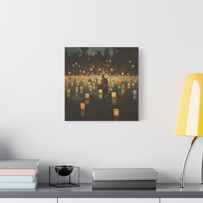 Silent Flames Canvas Print