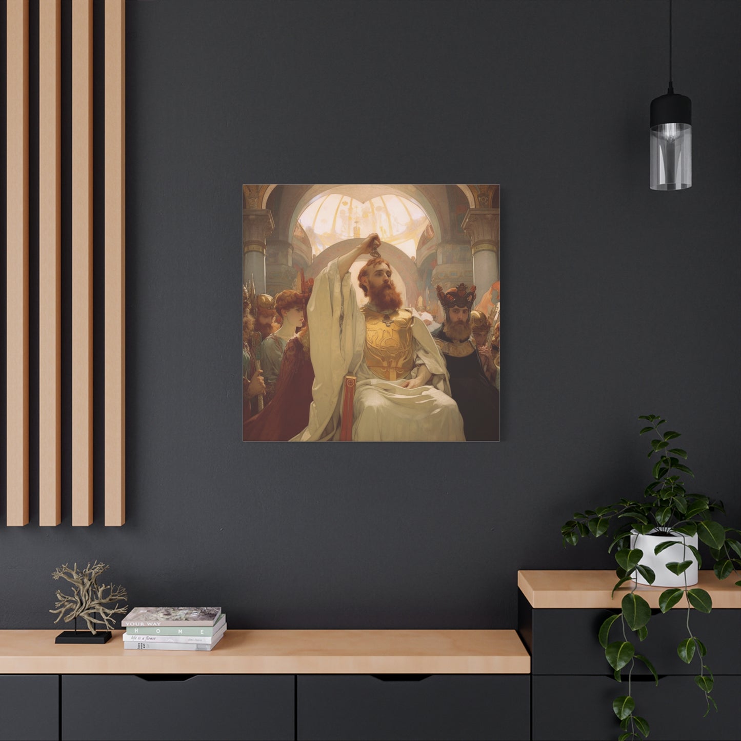 The Eternal Coronation Canvas Print