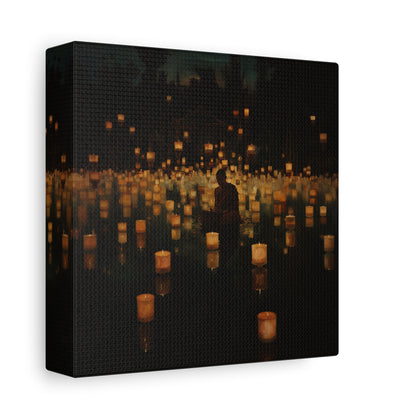 Whispering Lanterns Canvas Print