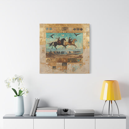 Eldritch Cavalcade Canvas Print