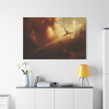 Flight of the Valar Canvas Print