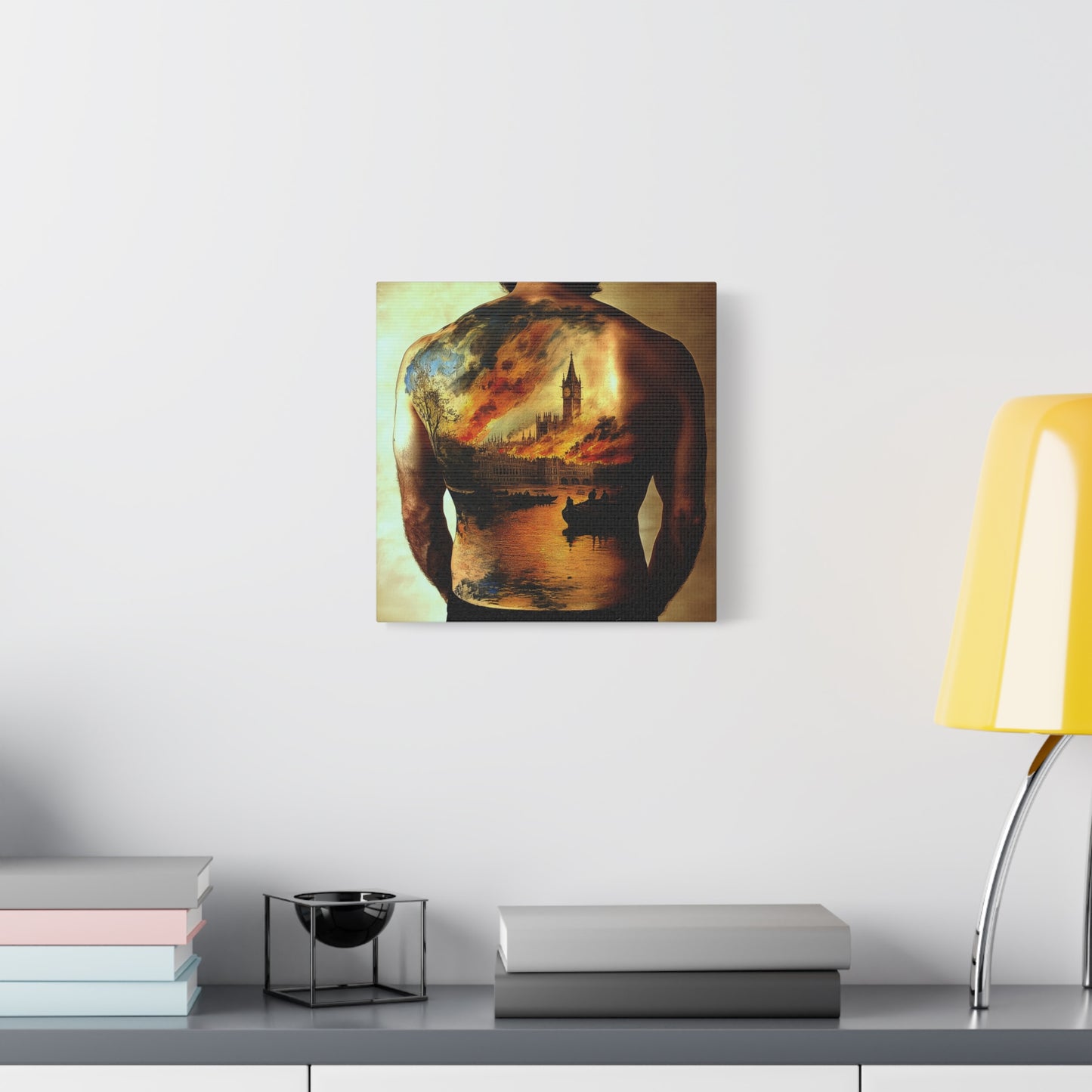 The Burning Realm Canvas Print