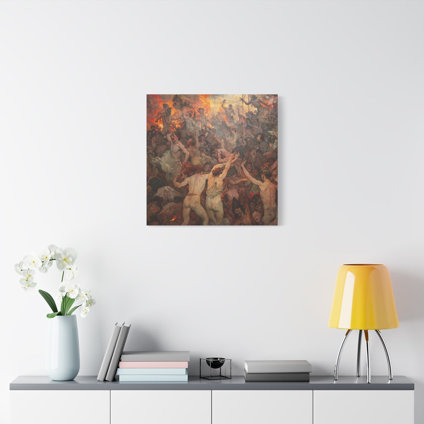 Dance of Chaos Canvas Print