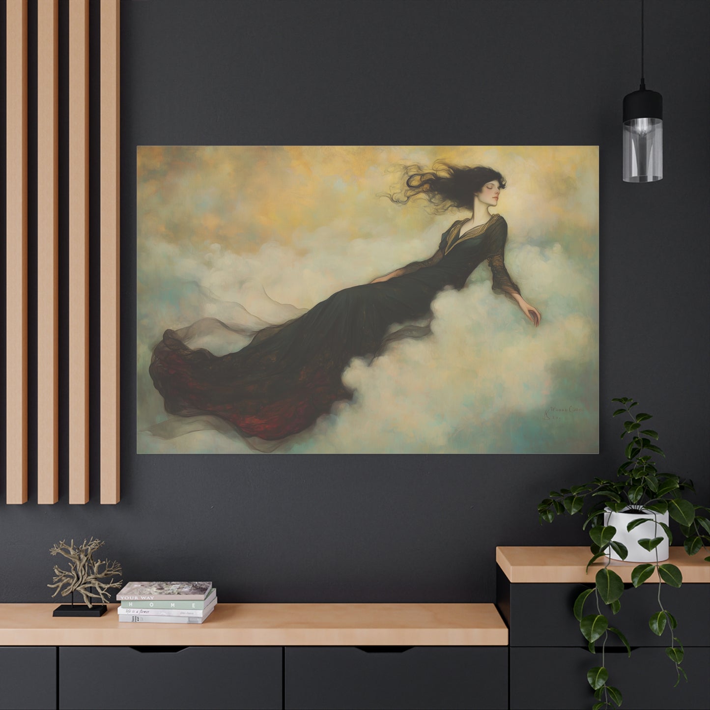 Dreams on Velvet Canvas Print