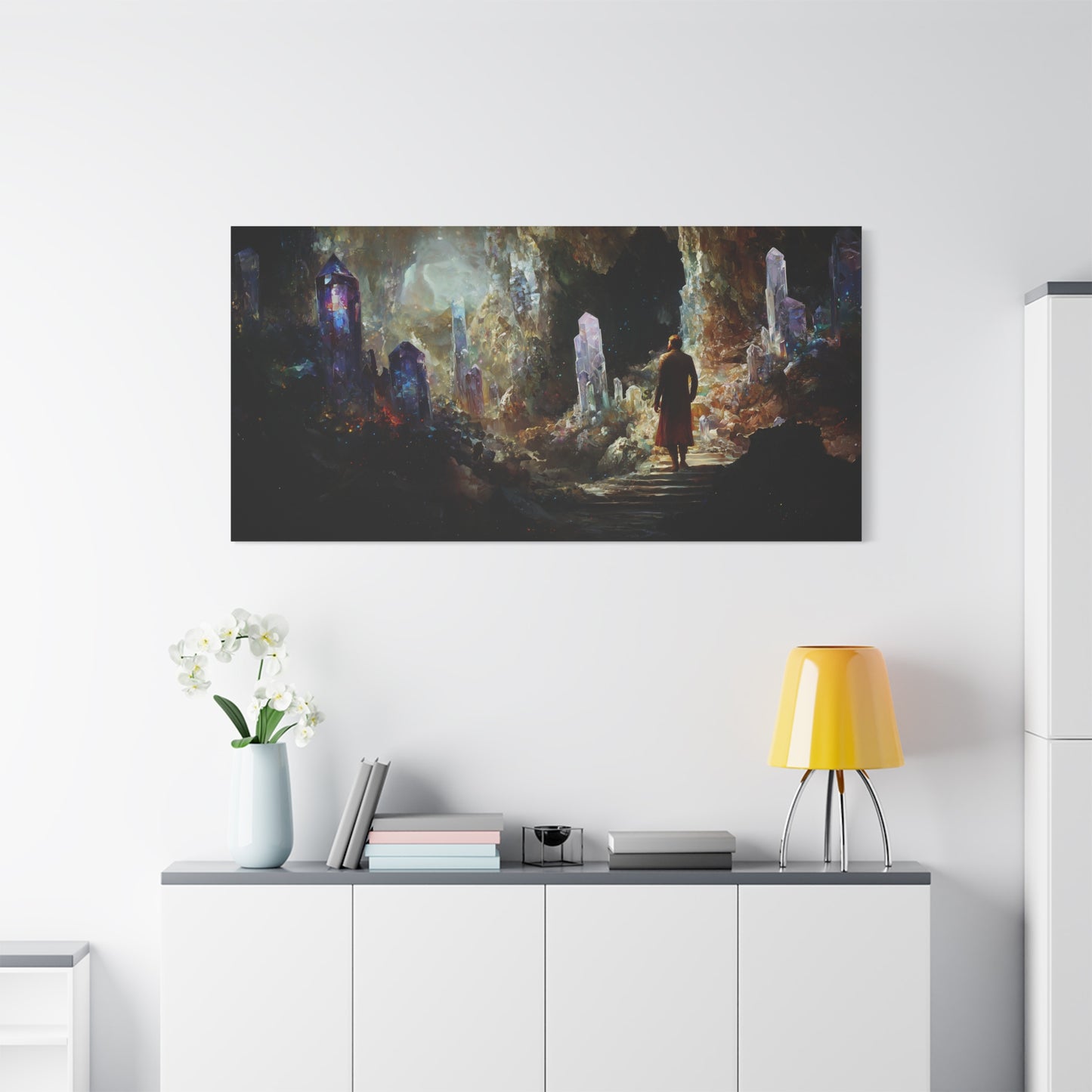 Path of Luminescence Canvas Print