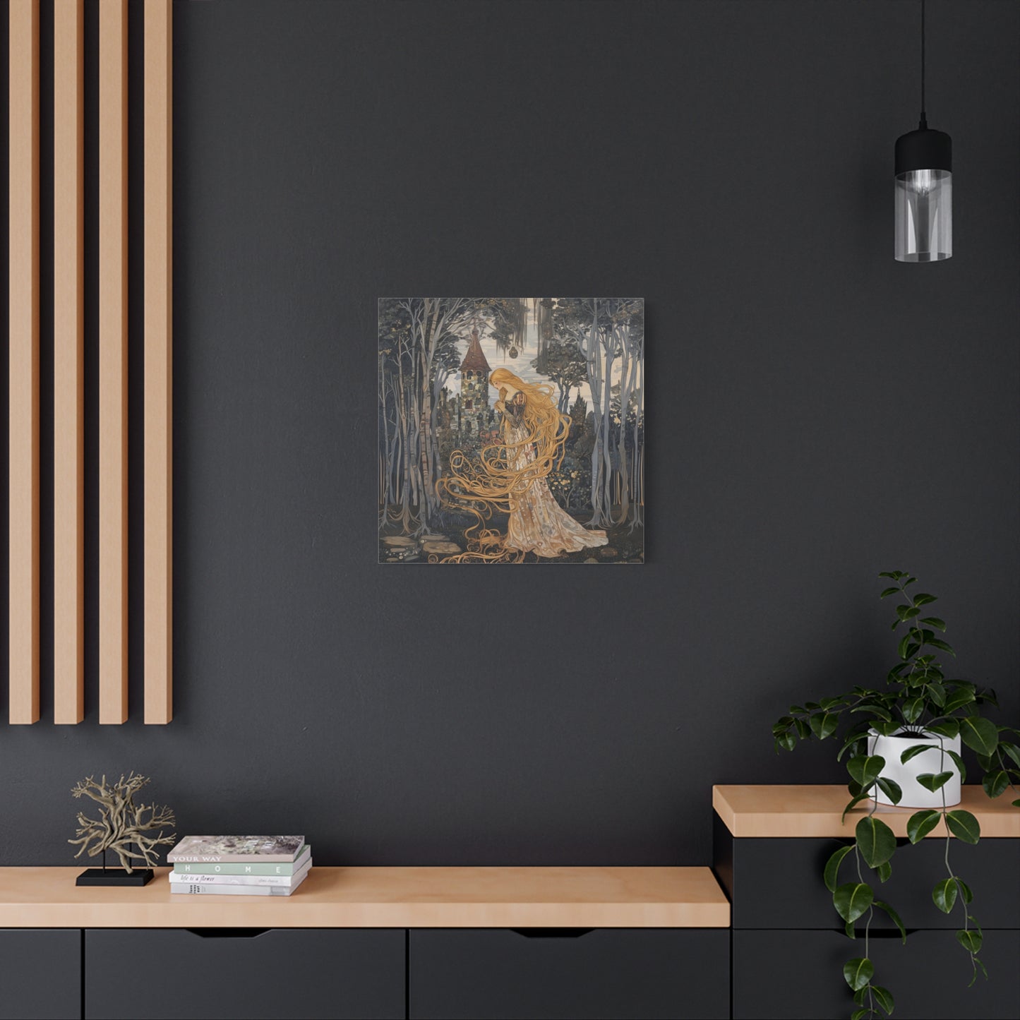 Solitude's Realm Canvas Print