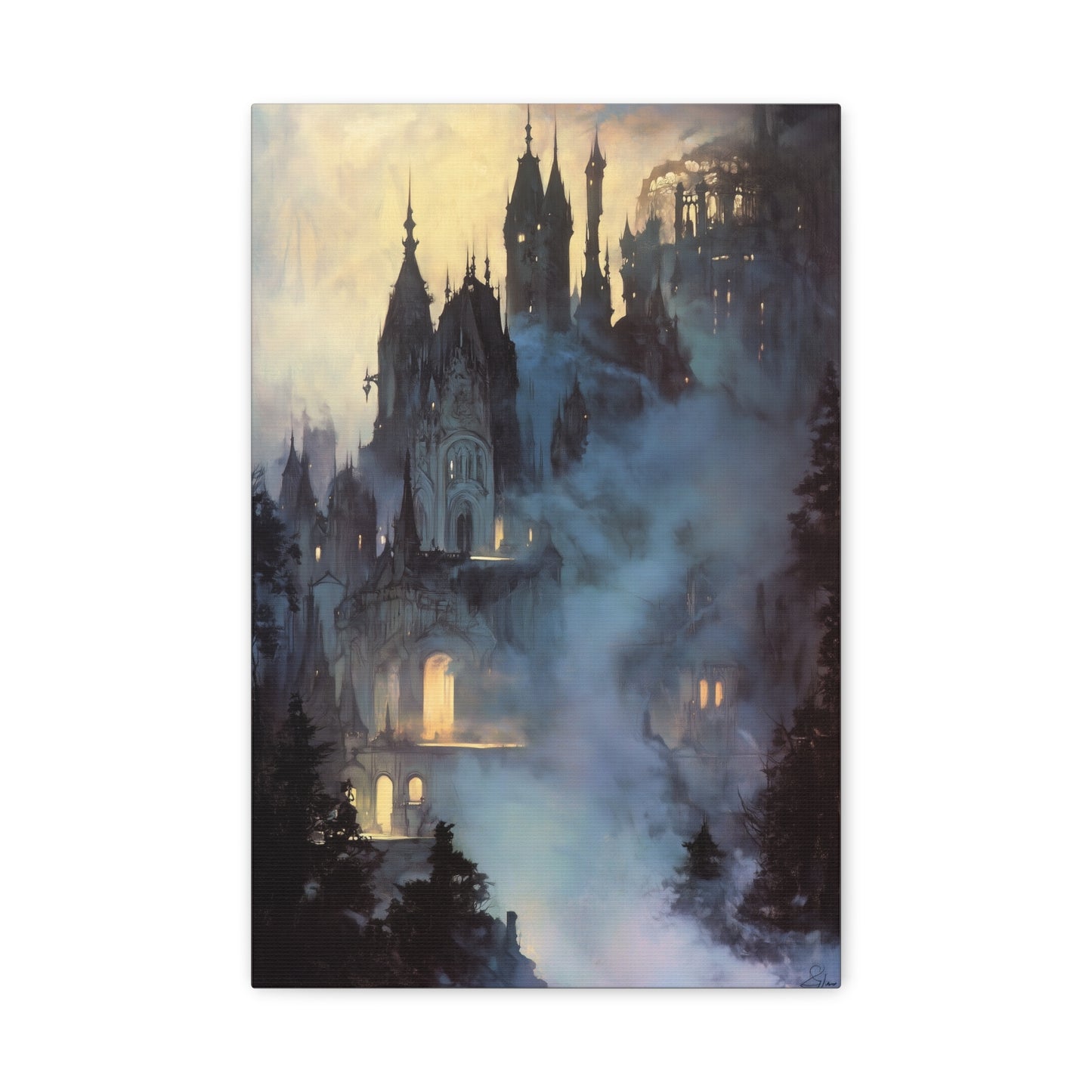 Towers of Eldalonde Canvas Print