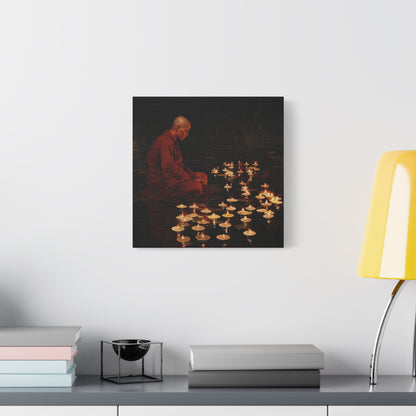 Shadows of the Ancients Canvas Print