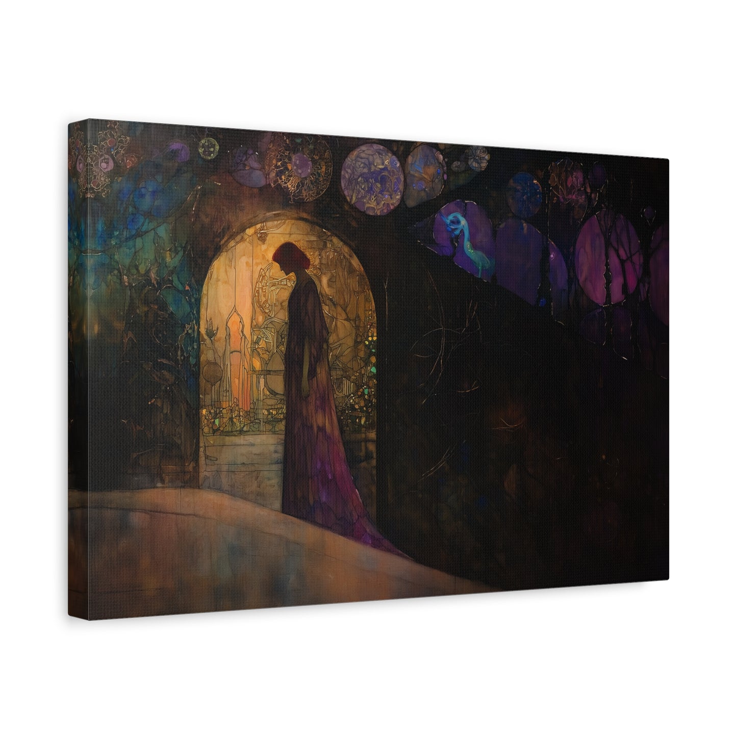 The Veil's Whisper Canvas Print