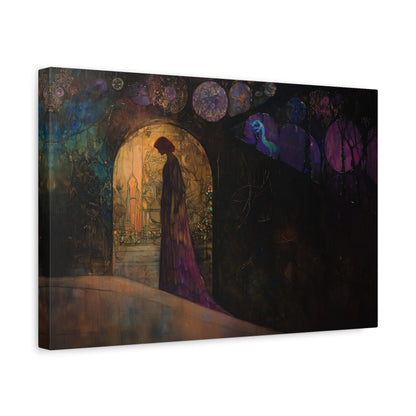 The Veil's Whisper Canvas Print