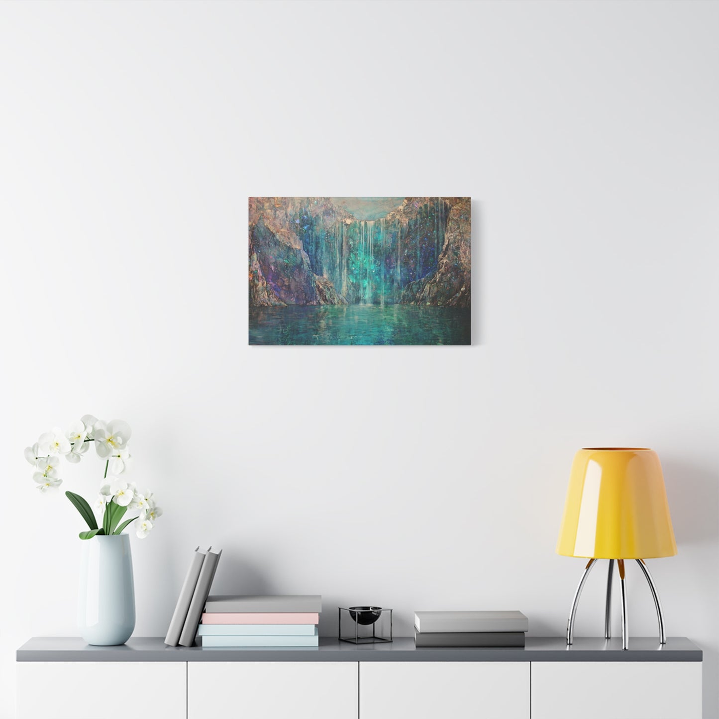 Falling Silence Canvas Print