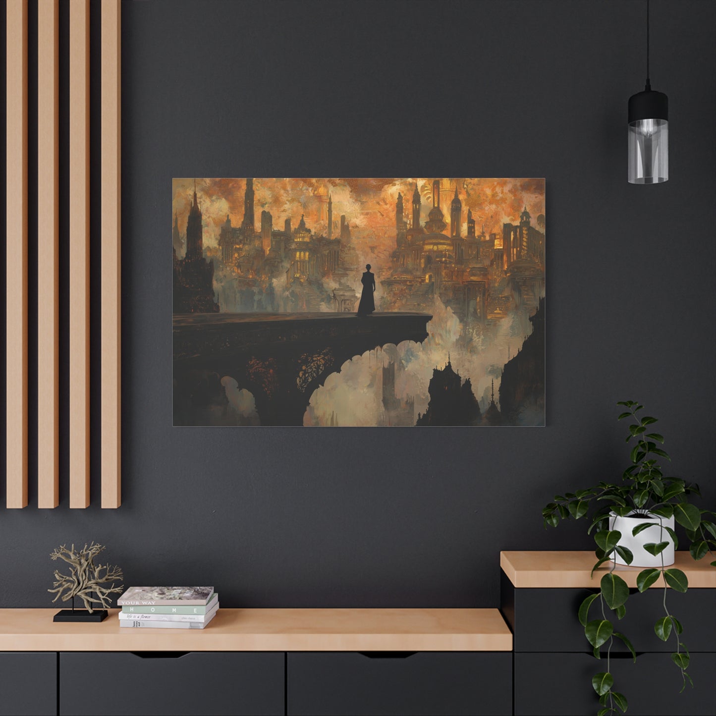 Whispered Citadel Canvas Print