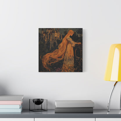 Silken Solitude Canvas Print