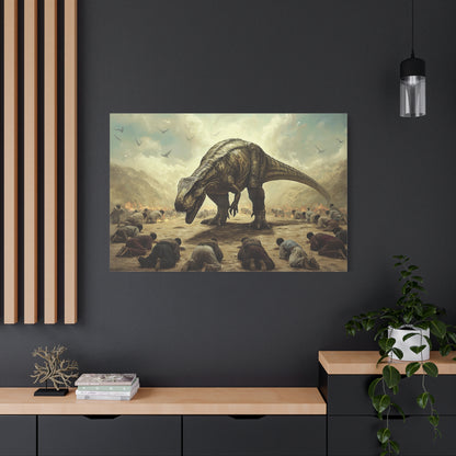 Awe in Dust Canvas Print