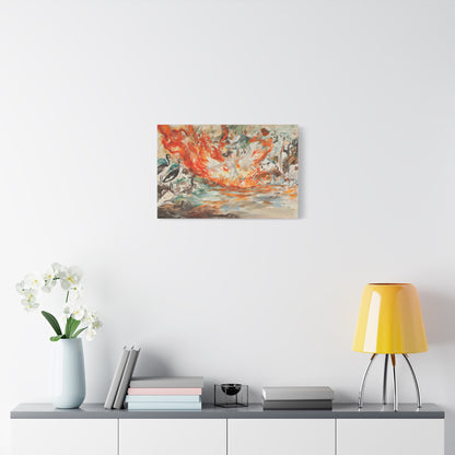 The Phoenix Dance Canvas Print