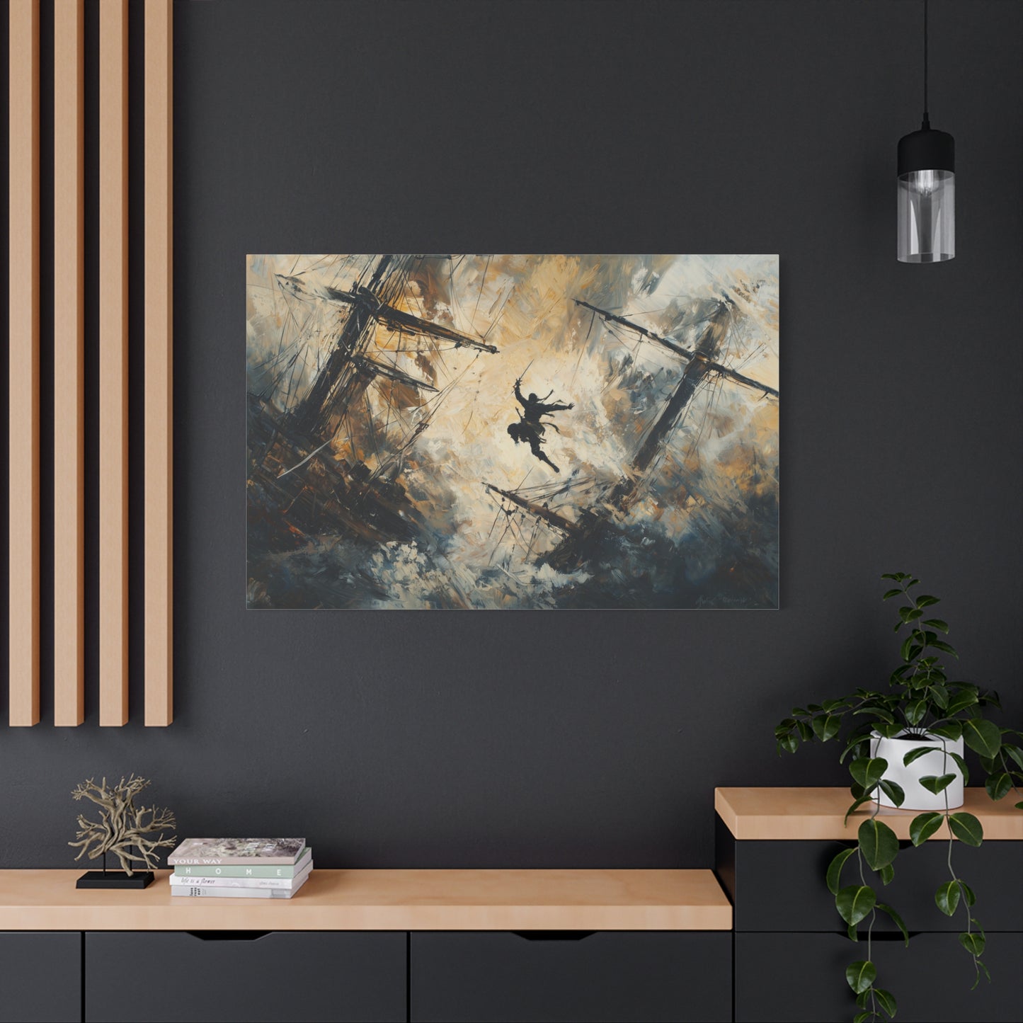 Between the Worlds Canvas Print