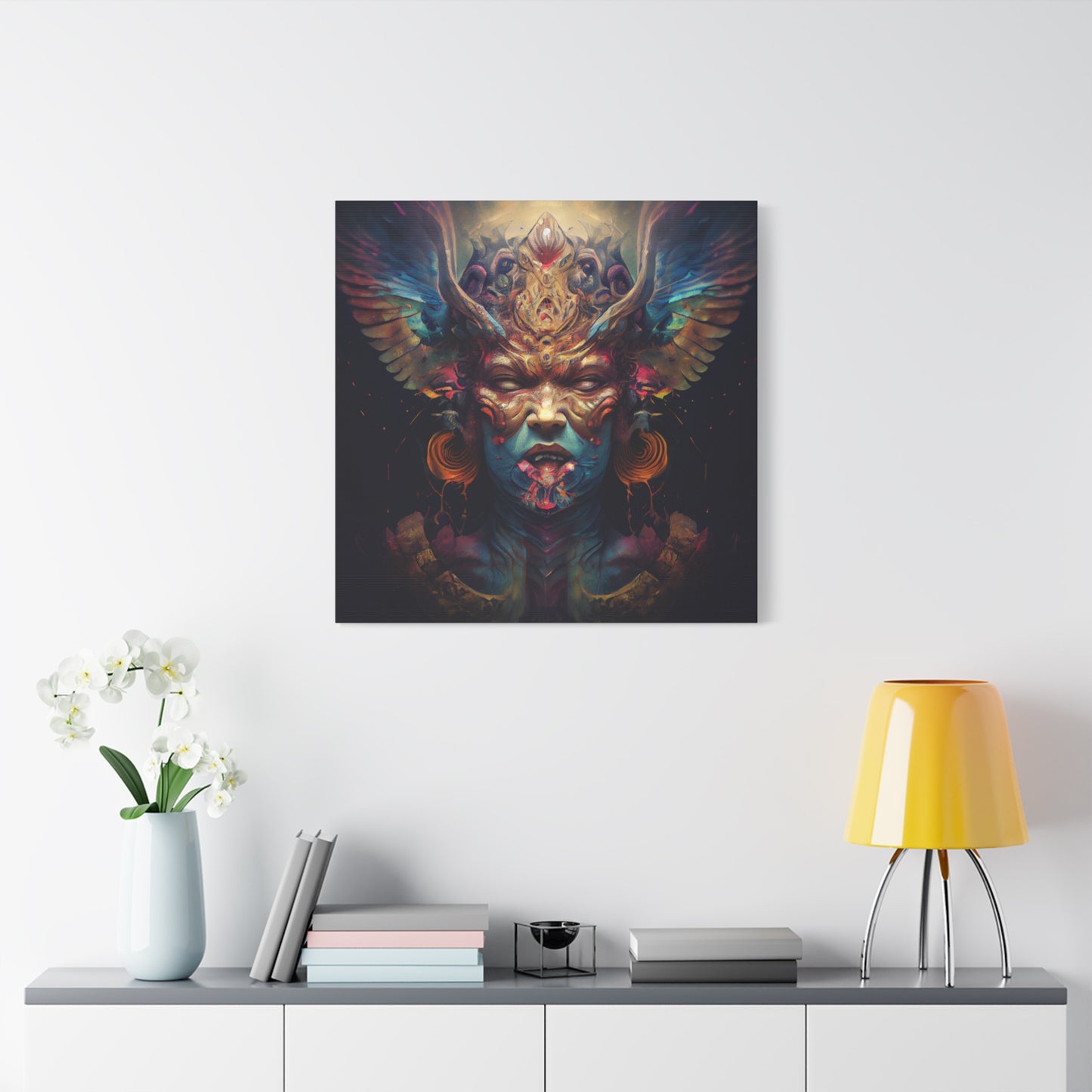 The Unseen Face Canvas Print