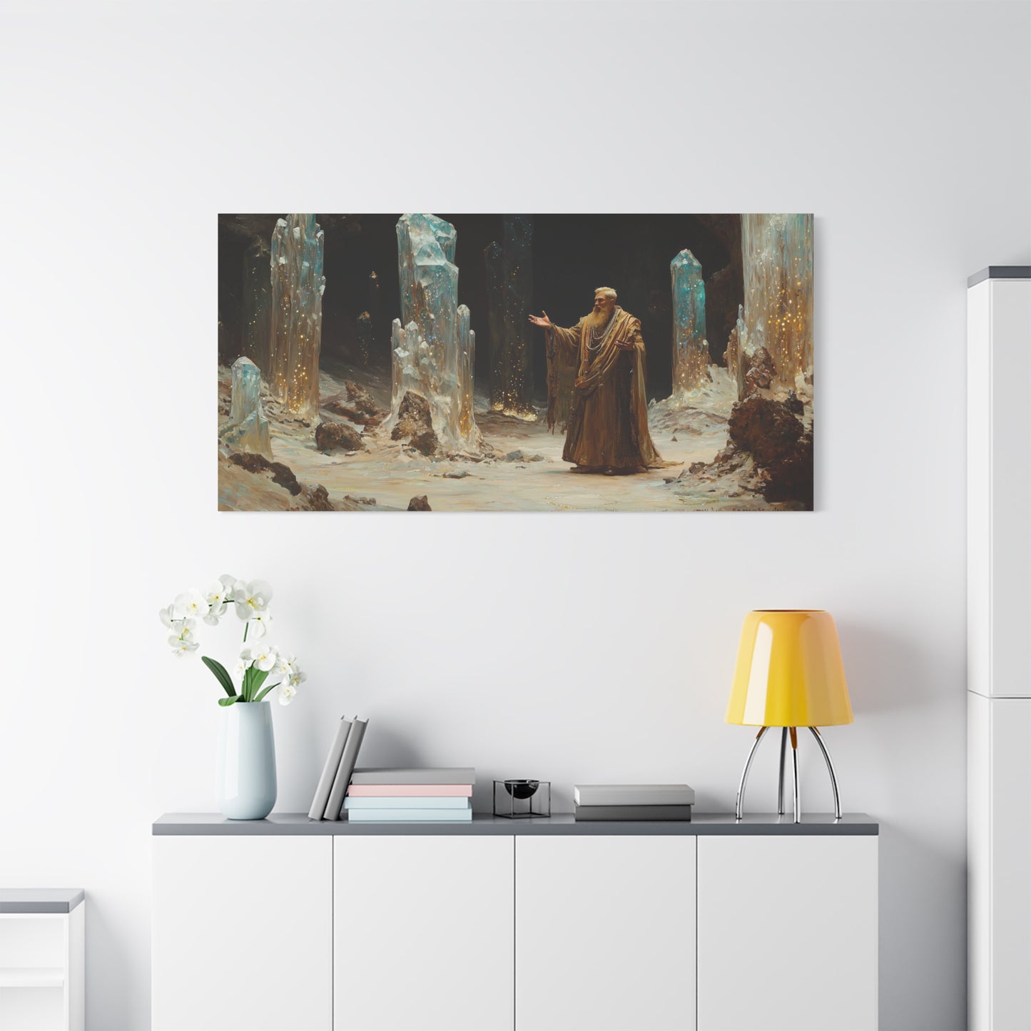 The Crystal Halls Canvas Print