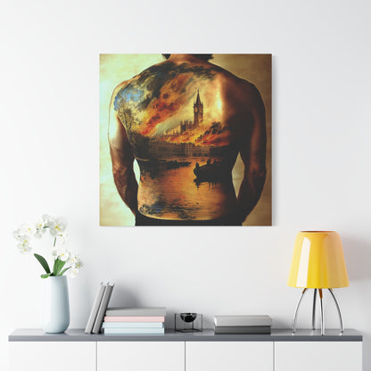 The Burning Realm Canvas Print