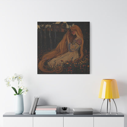 Maiden of Lore Canvas Print