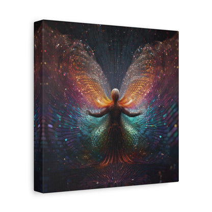 The Cosmic Unveiling Canvas Print