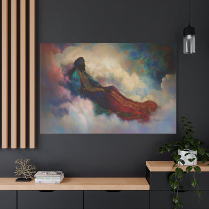 The Serene Wanderer Canvas Print