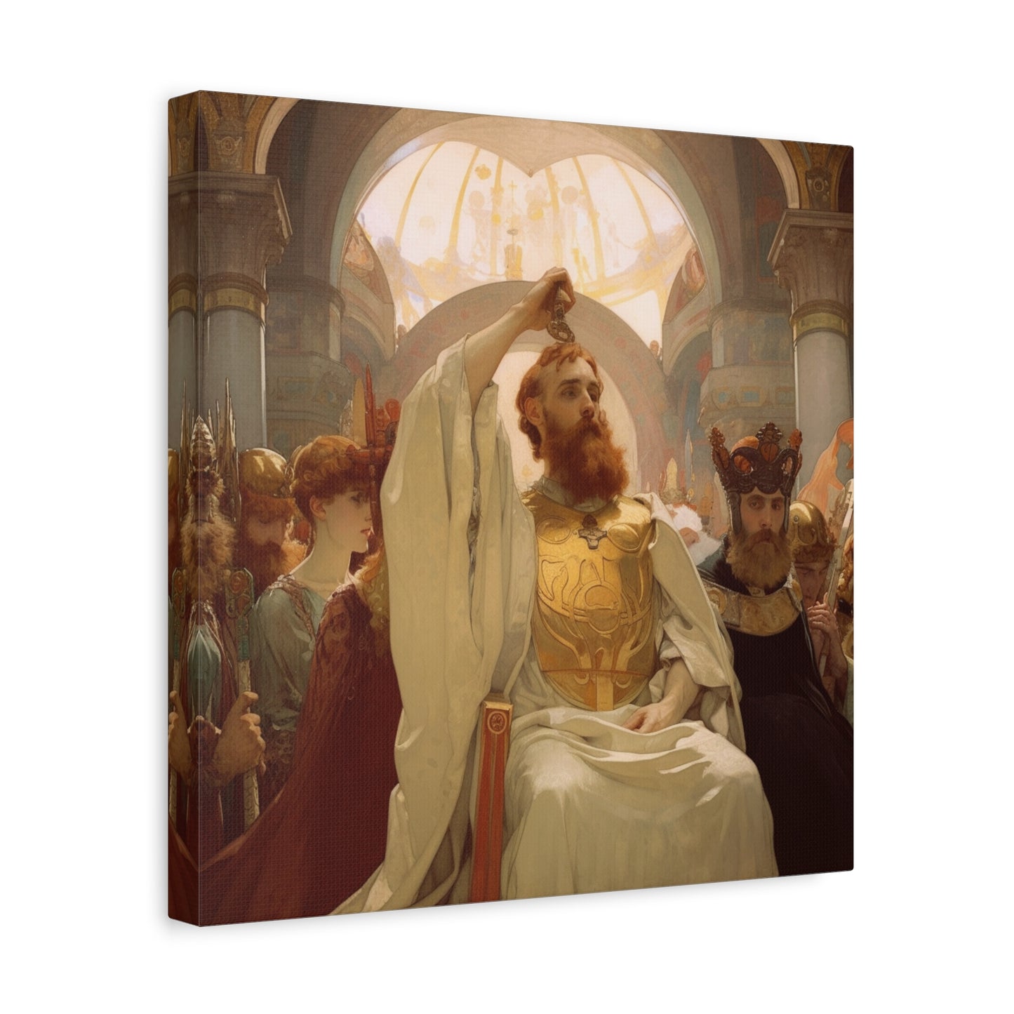 The Eternal Coronation Canvas Print