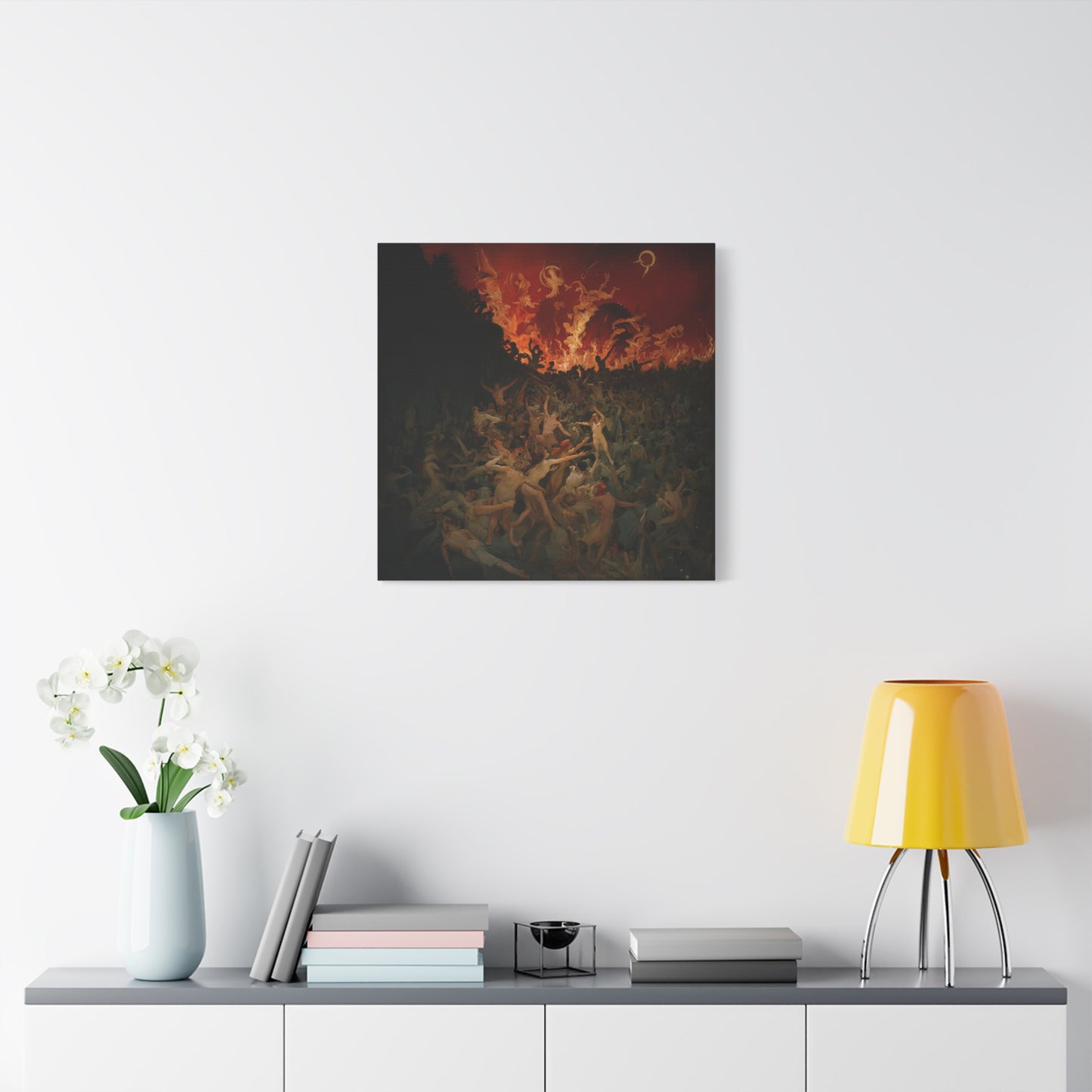 The Frantic Wail Canvas Print