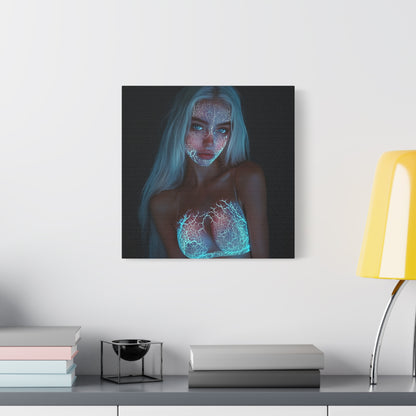 Dreamweaver's Veil Canvas Print