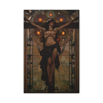 Silent Divinity Canvas Print