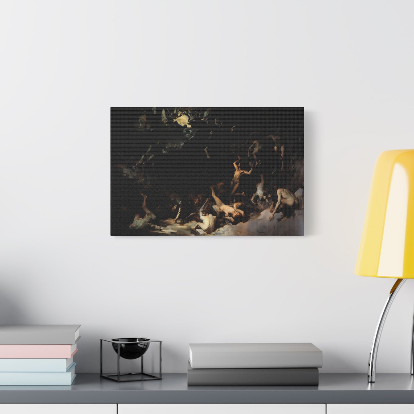 Night's Enigma Canvas Print