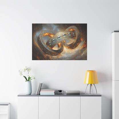 The Infinite Gaze Canvas Print