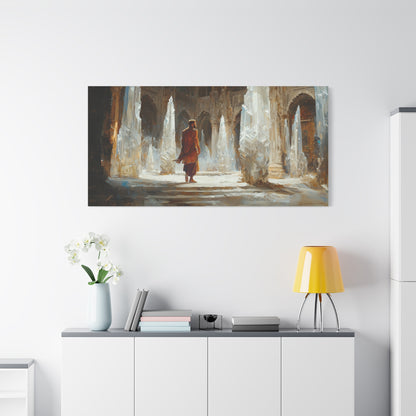 Hall of Light Canvas Print