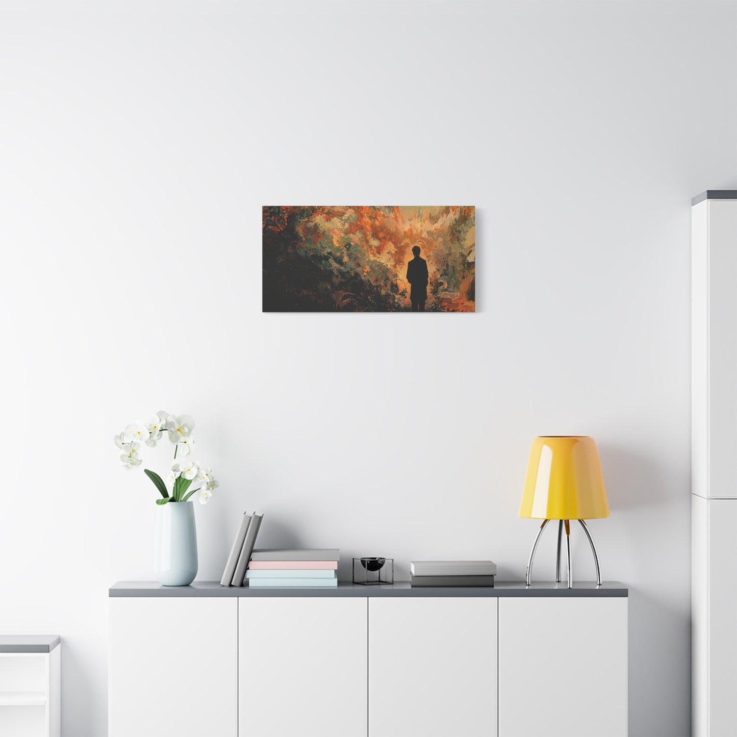 The Last Light Canvas Print