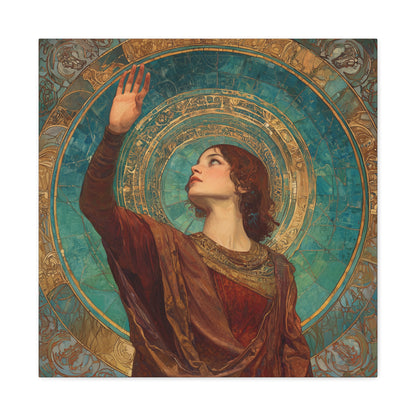 The Celestial Dance Canvas Print