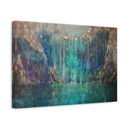 Falling Silence Canvas Print