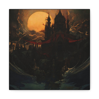 The Nameless Spires Canvas Print