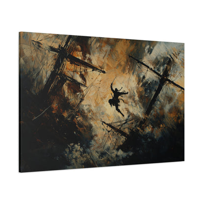 Storm and Steel Canvas Print