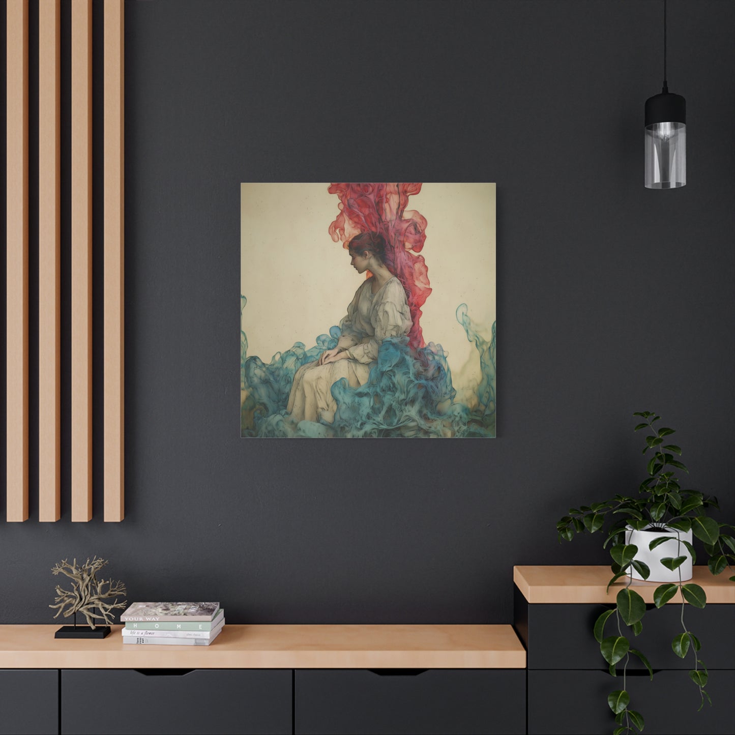 Silent Strength Canvas Print