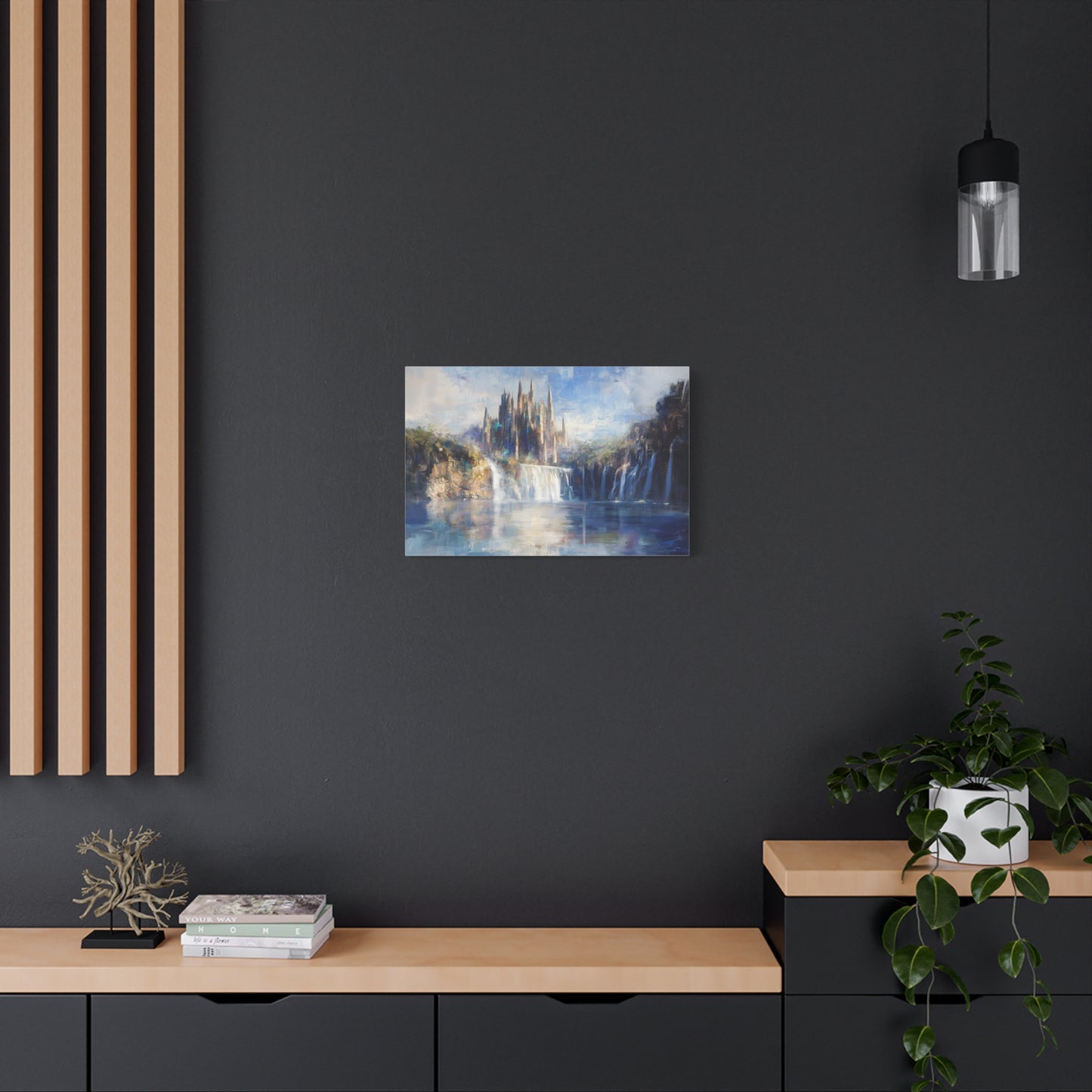 Rivendell's Lightfall Canvas Print