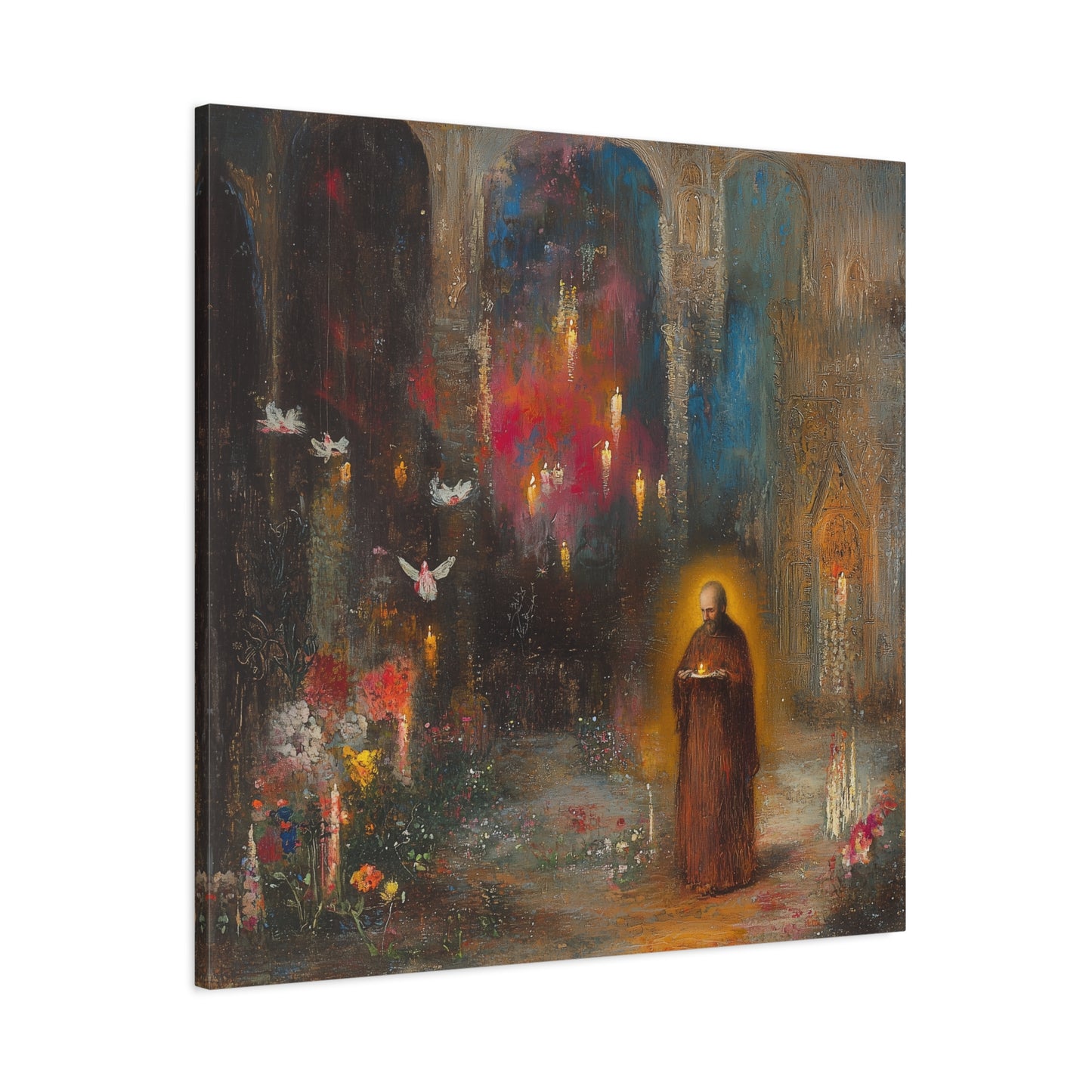 Candles of the Dreaming Canvas Print