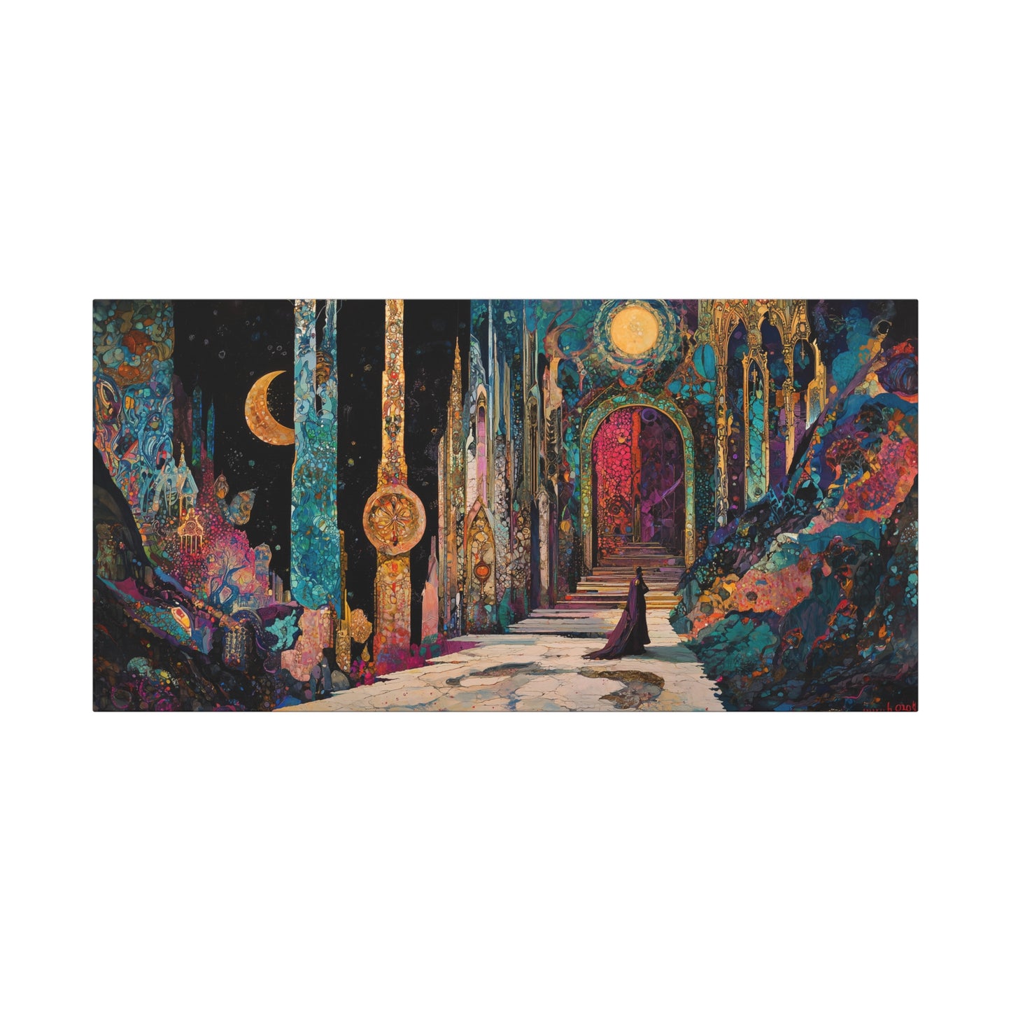 Moonlit Passage Canvas Print